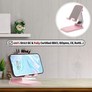 New Adjustable Phone <b>Holder</b> for Mobile Phone <b>Tablet</b> Computer Desktop Thick Case Friendly Phone <b>Holder</b> with Personal Custom Logo - Product Image 5