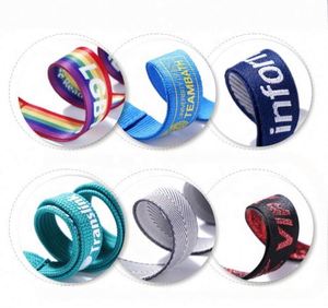 Cordons personnalisés colorés - Bleu, Violet, Rouge - Personnalisables avec texte et logos pour cadeau promotionnel - Product Image 3