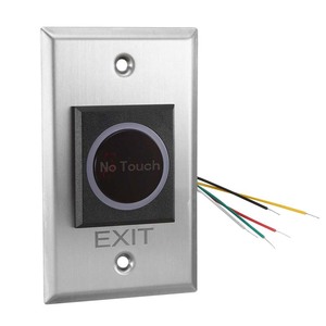 Touchless Door Infrared Sensor <strong>Exit</strong> <strong>Button</strong> Switch for <strong>Access</strong> <strong>Control</strong> Systems Gates and Garage Openers - Product Image 3