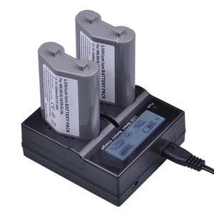 <span class=keywords><strong>Chargeur</strong></span> rapide LCD 2 ports EN-EL18 EL18A EL18B EL18C EL18D pour appareils photo <span class=keywords><strong>Nikon</strong></span> D4 D4S D5 D6 D6S Z9 <span class=keywords><strong>D800</strong></span> D800E D810 D810A D500 D850 - Product Image 6