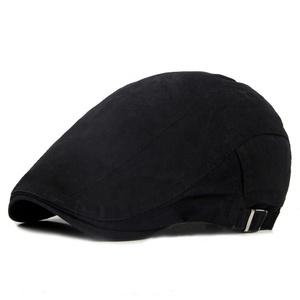 Berretto Stile Britannico Unisex in Tinta Unita, Cappello da Pittore per Uomo e Donna - Product Image 5