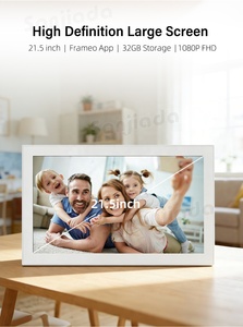 Frameo 21.5" Digital Picture Frame Large IPS FHD Touch Screen <b>WiFi</b> Electronic Photo Frames Share Moments From Phone Instantly - Product Image 5