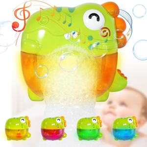 Dinosaure Savon Soufflant Machine À Bulles <span class=keywords><strong>Jouet</strong></span> <span class=keywords><strong>De</strong></span> <span class=keywords><strong>Bain</strong></span> Salle <span class=keywords><strong>De</strong></span> Bains Baignoire Automatique Bubble Maker Douche <span class=keywords><strong>Jouet</strong></span> pour L'heure Du <span class=keywords><strong>Bain</strong></span> avec Musique Légère - Product Image 1