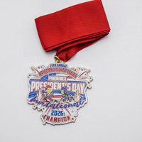 Médaille commémorative en métal émaillé avec paillettes, fabrication sur mesure à Kunshan, Chine
