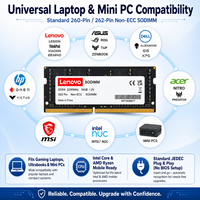 Vente en gros de RAM DDR4 pour ordinateur portable 2666MHz 3200MHz 8GB 16GB 32GB 260 Pin SODIMM Module de mémoire pour ordinateur portable Tout-en-un Prix d'usine