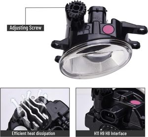 Luces antiniebla LED de <span class=keywords><strong>nueva</strong></span> generación para Corolla Camry Yaris Avalon <span class=keywords><strong>Prius</strong></span> Solara Highlander Sienna Matrix Reiz Asambleas H8 Luces - Product Image 2