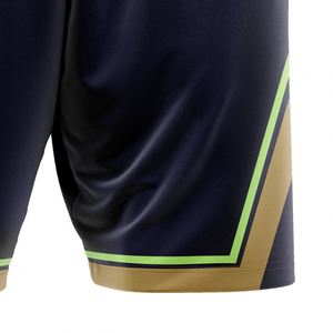 Survêtement de sport unisexe en polyester/coton de haute qualité, séchage rapide, respirant, anti-humidité, tenue de basketball, nom et logo personnalisés - Product Image 6