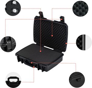 Xách tay bọt nhựa trường hợp khó khăn không thấm nước Tính năng Nhà Máy Giá lưu trữ công cụ thiết lập hiển thị trường hợp OEM ODM hỗ trợ - Product Image 5