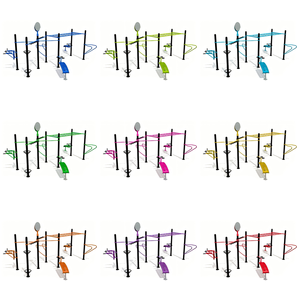 Équipement <span class=keywords><strong>de</strong></span> <span class=keywords><strong>Street</strong></span> <span class=keywords><strong>Workout</strong></span>, station <span class=keywords><strong>de</strong></span> fitness multi-activités pour l'extérieur, équipement <span class=keywords><strong>de</strong></span> fitness pour parc, équipement <span class=keywords><strong>de</strong></span> gym en plein air - Product Image 4