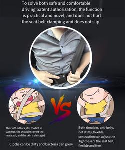 2023 nouveau produit Pu <span class=keywords><strong>cuir</strong></span> <span class=keywords><strong>ceinture</strong></span> de sécurité bouchon <span class=keywords><strong>ceinture</strong></span> de sécurité boucle Clip <span class=keywords><strong>grossesse</strong></span> <span class=keywords><strong>ceinture</strong></span> de sécurité ajusteur pour enfants adultes - Product Image 6
