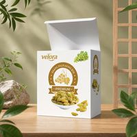Boîte en carton PLA pour fruits secs et raisins, emballage en carton ondulé pour raisins