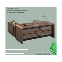 Liyu - Bureau de direction moderne de qualité supérieure au meilleur prix - Table de patron luxueuse
