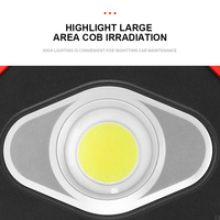 Nebo OMNI 2K Work Light 2000 Lumen Directional Rechargeable Portable Magnetic COB LED Flashlight USB Power Bank Six Light Modes
