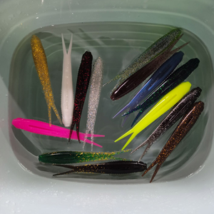 Stainless Steel Artificial Soft Bait <strong>Baby</strong> Silencer High Elastic Forktail 120mm 10g Tear-Resistant Floating Two-Color <strong>Pike</strong> - Product Image 3