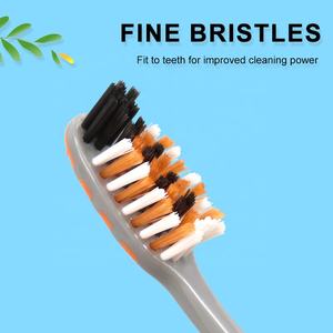 <span class=keywords><strong>Cepillo</strong></span> <span class=keywords><strong>de</strong></span> <span class=keywords><strong>Dientes</strong></span> Manual Económico con Cerdas Suaves <span class=keywords><strong>de</strong></span> Nailon y Mango Ergonómico <span class=keywords><strong>de</strong></span> PP y TPR para Viajes, Hogar y Hoteles - Product Image 2