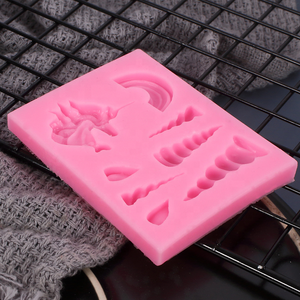 <span class=keywords><strong>Moule</strong></span> en silicone 3D <span class=keywords><strong>Licorne</strong></span> Fondant Moules de décoration de gâteau au chocolat - Product Image 6