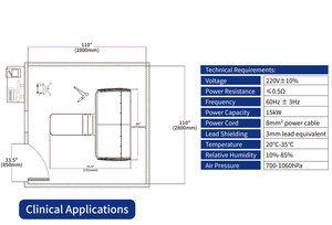 Penjualan langsung oleh produsen peralatan diagnostik dokter hewan peliharaan-CT Vet x-ray Sistem tomografi terkomputerisasi sinar kerucut untuk pemilik hewan peliharaan - Product Image 3
