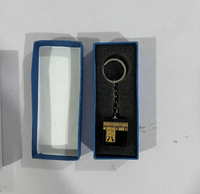 Cadeaux de décoration de fête islamique eid ramadan Kaaba modèle Souvenir mini porte-clés carré en cristal