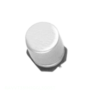 ตัวเก็บประจุแบบติดบนพื้นผิว ยี่ห้อ Manufacturer Channel รุ่น CAP ALUM 330UF 20% 35V SMD 330 uF RAVVT331M1GGL5005T - Product Image 1
