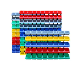 टोकरी लाल, पीले, नीले सामग्री बॉक्स गोदाम भंडारण बॉक्स रसद