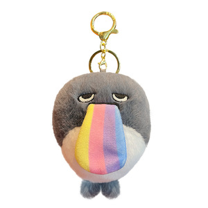 พวงกุญแจตุ๊กตาเต่าซากาบันน่ารัก นุ่มนิ่ม ของตกแต่งกระเป๋าเป้สะพายหลัง ของขวัญ - Product Image 1