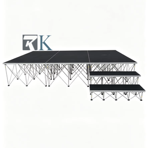 Portable Aluminum <b>Stage</b> <b>Platform</b> Plywood <b>Stage</b> Board for Wedding Concert Press Conference - Product Image 1