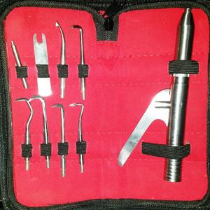 Ensemble automatiques pour enlever la couronne dentaire, Instruments de soins dentaires de 100 pièces - Product Image 6