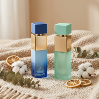 Fabricant Anding – Flacons de parfum en verre rectangulaires haut de gamme, design moderne, vides, personnalisables, 30 ml et 90 ml