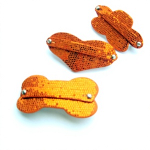 PU DIY Floral Metal Hair Clips With Heart And <b>Flower</b> Design <b>Sweet</b> Style All Seasons Hair Accessories - Product Image 2