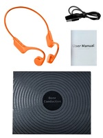 Casque à conduction osseuse ESON avec lecteur MP3, mémoire 32 Go, chargement magnétique, conception ouverte, étanche IPX8