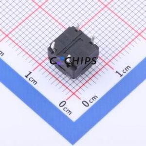 TS888CJFS 250gf 072 Tactile Switch Through hole-4P,8x8mm Switch Single Pole Single Throw Round Button 2.5N Through Hole - Product Image 2