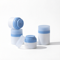 Pot cosmétique sous vide en PP de haute qualité 15g 30g 50g, écologique, imprimé sérigraphié, pour emballage de crème de luxe pour soins de la peau