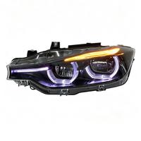 Feux avant LIANGTU RGB DRL pour BMW Série 3 F30 F31 F35 12-18, feux de jour LED, système d'éclairage LED