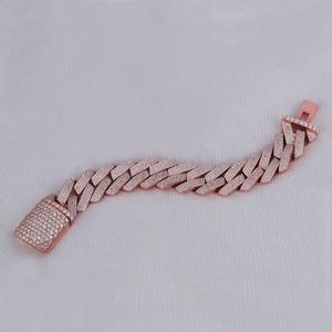 Pulsera de Diamantes Moissanite Más Vendida para Hombre y Mujer, para Cumpleaños, Aniversario, San Valentín, Disponible a Precio de Mayoreo - Product Image 3
