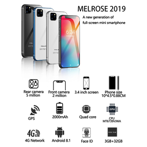 Melrose 2019 Slim 3.4'' Super Finger Print Mini Smartphone MTK6739V Android 8.1 Caméra 5MP 4G Téléphone mobile PK S9 Plus - Product Image 2