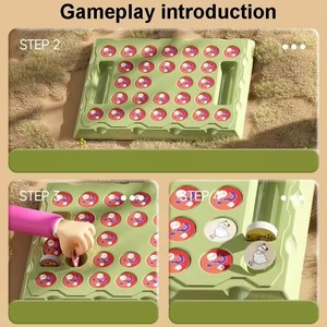 Best-seller Flipped Board Animal Fruit Jumelage <span class=keywords><strong>Deux</strong></span> Jeu <span class=keywords><strong>de</strong></span> plateau <span class=keywords><strong>de</strong></span> mémoire interactif Pensée logique Jouets pour enfants pour enfants - Product Image 5