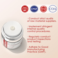 Crème pour le visage éclaircissante et hydratante avec niacinamide, glutathion pour la crème de nuit et crème blanchissante pour le visage taches brunes