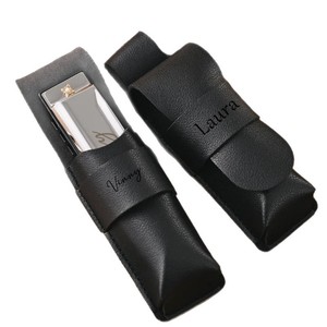 Cross-border similar PU leather harmonica case, portable single harmonica bag, laser engraved harmonica case - Product Image 5