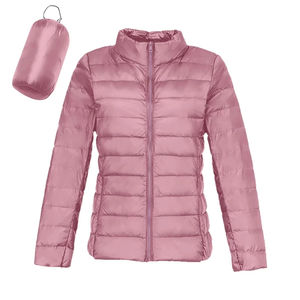Plus Size <b>Packable</b> Lightweight Winter Down Coats Women Puffer <b>Jacket</b> With Storage Bag - Product Image 3