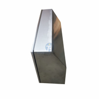 Boîte à outils en acier inoxydable 304 poli avec porte à ouverture latérale et tiroirs de rangement coulissants robustes de 53mm