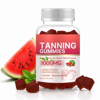 Complément Alimentaire Gommes Bronzantes Vitamines Marque Blanche OEM pour Adultes, Femmes, Hommes et Adolescents – Santé de la Peau et Pigmentation