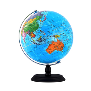 Globe terrestre classique éducatif, Océan bleu, <span class=keywords><strong>Relief</strong></span> en <span class=keywords><strong>relief</strong></span>, avec carte bonus, Fabriqué en Chine, Diamètre 12 pouces/30 cm - Product Image 6