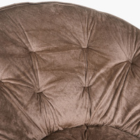 Fauteuil de luxe Moon Circle Light avec structure métallique pour chambre à coucher, dortoirs, appartements, jardin, cour, salon extérieur