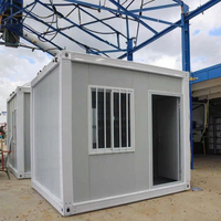 Chambre conteneur de haute qualité Taille personnalisée Maison préfabriquée Maisons conteneurs modulaires pour bureau Conteneur pliable en acier