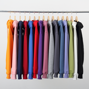 Vente en gros de sweats à capuche unisexe épais 100% coton, vierges, avec gaufrage 3D et logo brodé personnalisé, en polaire Silver <span class=keywords><strong>Fox</strong></span> - Product Image 3