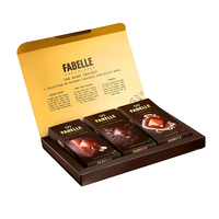 Rectangle meilleure boîte d'emballage de bonbon de chocolat personnalisé prix raisonnable boîte de chocolat de luxe élégante