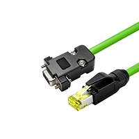Cable de Red Industrial Blindado de Alta Flexibilidad con Comunicación Servo EtherCAT, Antivibración, RJ45 a DB9 USB