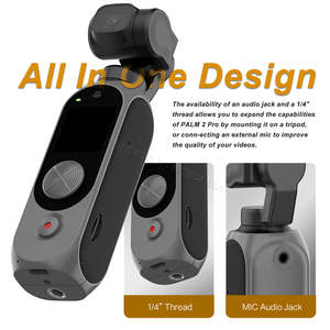 FIMI PALM <span class=keywords><strong>2</strong></span> <span class=keywords><strong>PRO</strong></span> Cámara de mano estabilizada de 3 ejes más pequeña con VIDEO 4K 30fps y minicámara de 100Mbps 160 min de duración de la batería - Product Image 5