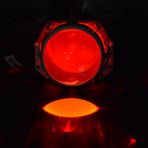 Luces LED de Esquina para Automóviles de Alta Potencia, Luces Bi-Xenón Modificadas de Alta Luminosidad en Forma de T con Efecto Ojo de Demonio - Product Image 1