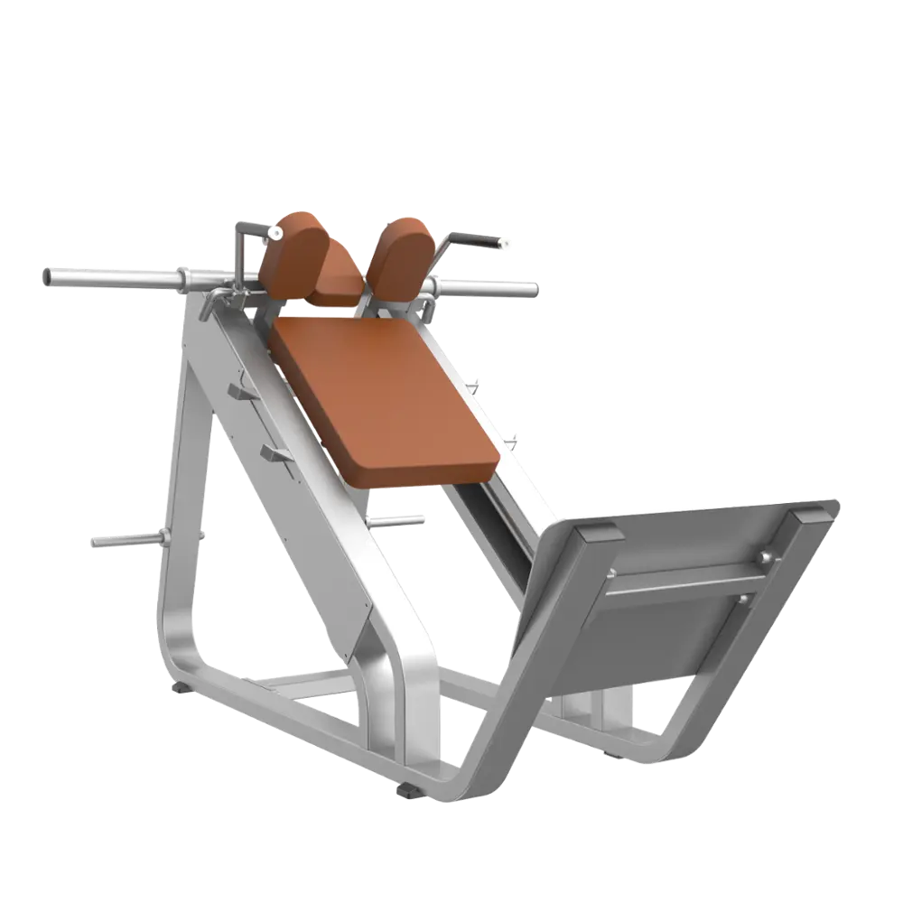 Ücretsiz ağırlık ticari kas gücü makine Hack Squat Fitness ekipmanları çelik kontrplak durumda DFT Fitness 5 yıl CE ISO9001